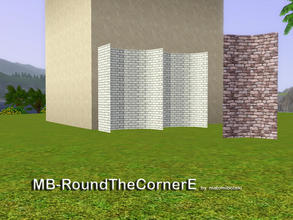 Sims 3 — MB-RoundTheCornerE by matomibotaki — MB-RoundTheCornerE, on the right side curved column to give your building a