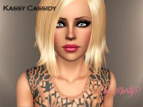 Sims 3 — Kassy Cassidy by MartyP — Kassy Cassidy is the daughter of Peter Cassidy, the richest men of California. Kassy
