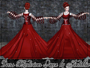Sims 3 — Sintiklia - Dress Mysterious Queen normal style by SintikliaSims — With thumbnail in CAS This version is without