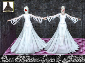Sims 3 — Sintiklia - Dress Mysterious Queen transparent style by SintikliaSims — With thumbnail in CAS This version is