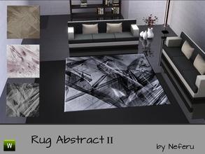 Sims 3 — Rug Abstract II by Neferu2 — Modern rug with 4 different abstract designs_by Neferu_TSR