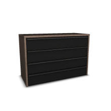 Sims 3 — Skoll Dresser by sim_man123 — A sleek, modern dresser to keep your sims clothes organized and tidy. Made by