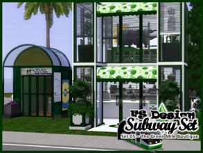 Sims 3 — FS Design - The Green Mile Boutique Subway Station - Set  05 by fsdesign2 — 