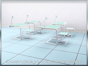 Sims 3 — Gwendolyn ModernOffice 3 items by Gvendolin2 — Environmentally friendly furniture for the modern office. The