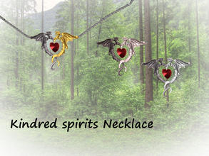 Sims 3 — Kindred spirits necklace_T.D. by Sylvanes2 — This the first necklace made by me inspired by the artwork of Anne