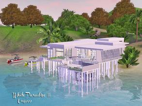 Sims 3 — White Paradise II by ung999 — A private beach resort for your couple sims. Lot located at Sandy Beach, Surf