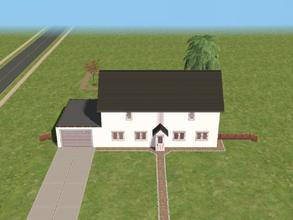 Sims 2 — The Old Brewhouse by katie9112 — Medium cottage family home, 2 bedrooms, 1 bathroom, garage, large garden