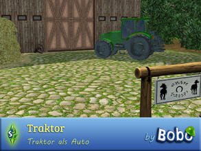 Sims 3 — Tractor by ruhrpottbobo — Tractor, nice for your farm 