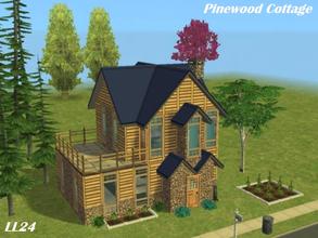 Sims 2 — Pinewood Cottage (Starter home) by luckylibran242 — For a brand-new-to-the-neighbourhood Sim. Under 20 000!