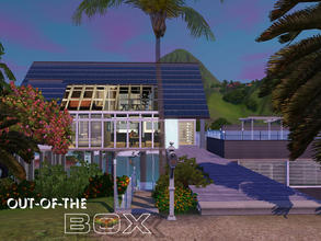 Sims 3 — Out-Of-The-Box by fredbrenny — This beauty started out as a white box. But... I am someone who LOVES to think