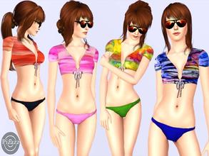 Sims 3 — Warm Summers - Also Maternity by pizazz — A great swimsuit to add to your collection. This beautiful suit will