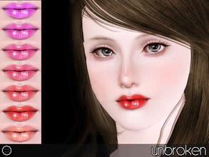 Sims 3 — Unbroken_Lipstick by c0_0kie — New lipstick! (Yeah, it's been quite a while, I know...) Hope you like it! XD