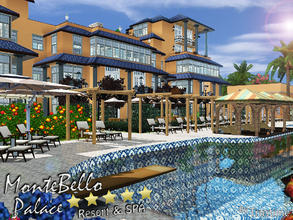 Sims 3 — MonteBello Palace Resort & SPA ***** by Trustime — Please, read the notes. Recently renovated, it is now a