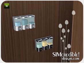 Sims 3 — Prime Wall Soap Dispensers by SIMcredible! — by SIMcredibledesigns.com - available at TSR