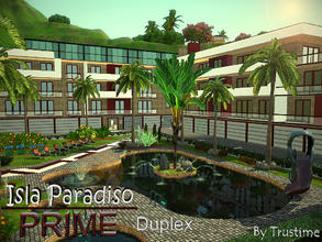 Sims 3 — Isla Paradiso Prime Duplex by Trustime — Please, read the notes This is a luxury condominium with 20 apartments