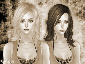 Sims 2 — BtVS Hairstyle - Mesh by Cazy — Female hairstyle for young adult~elder