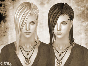 Sims 2 — Mystical Hairstyle - Mesh by Cazy — Hairstyle for male young adult~elder