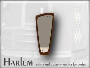 Sims 2 — Harlem Mid Century - Atomic Wall Mirror by Padre — A large set of meshes inspired by the mid century era.