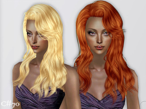 Sims 2 — Artificial Love Hairstyle - Set by Cazy — Hairstyle for female, young adult~elder