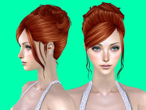 Sims 2 — My Will Hairstyle - Red by Cazy — Hairstyle for female, young adult~elder
