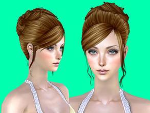 Sims 2 — My Will Hairstyle - Brown by Cazy — Hairstyle for female, young adult~elder
