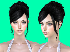 Sims 2 — My Will Hairstyle - Black by Cazy — Hairstyle for female, young adult~elder