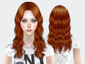 Sims 2 — Ordinary Day Hairstyle - Red by Cazy — Female hairstyle for young adult~elder