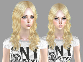 Sims 2 — Ordinary Day Hairstyle - Light Blonde by Cazy — Female hairstyle for young adult~elder