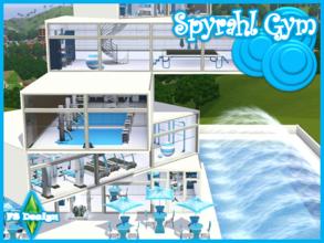 Sims 3 — Spyrahl Gym by fsdesign2 — :: FS Design | Spyrahl Gym :: A super modern and futuristic gym for your Sims to work