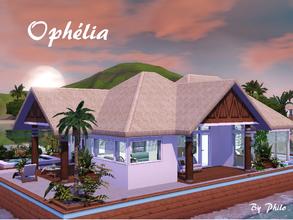 Sims 3 — Ophelia by philo — Are you looking for a traditional house on a boat? Than this home might be for your Sims.