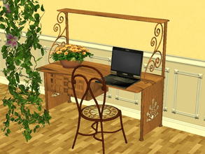 Sims 2 — Arcadia Desk Recolor Set - Meesha-s2l-da-lightwood by zaligelover2 — 12 recolors of Sims2Luxe\'s Arcadia Desk.
