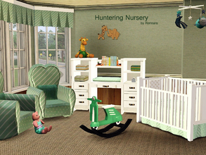 Sims 3 — Huntering Nursery by Rennara — For our wee Sims and continuing in the Huntering Series here is a sweet little