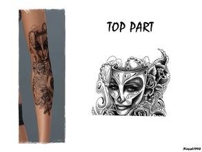 Sims 3 — Top part of tattoo by nezat19962 — Top part of tattoo (bicep).