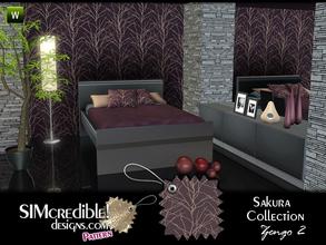 Sims 3 — Sakura Zengo by SIMcredible! — Modern pattern with Asian inspiration. By SIMcredibledesigns.com