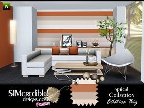 Sims 3 — Estatica Big by SIMcredible! — Optical Patterns collection by SIMcredibledesigns.com
