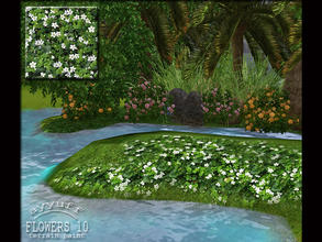 Sims 3 — Flowers10 by ayyuff —  terrain paint