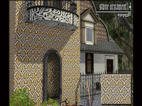 Sims 3 — Stone Ornament14 by ayyuff — Stone Ornament pattern