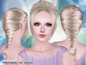 Sims 3 — Skysims-Hair-150 by Skysims — Female hairstyle for toddlers, children, teen (young) adults and elders.
