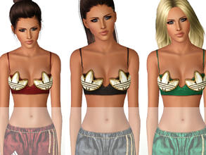 Sims 3 — 4X4 Sport Set Top by ShakeProductions — Sexy top with logo details