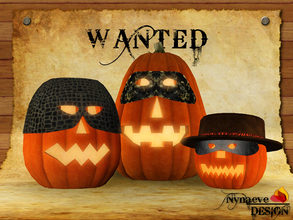 Sims 3 — Wanted! Jack-O'-lanterns - Halloween Decoration by NynaeveDesign — Oh! - fruit loved of boyhood! - the old days