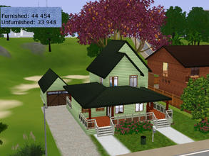 Sims 3 — Vivacious Verandah from Homeplans.com by MandySA3 — This home plan is based on the 'Vivacious Verandah' home