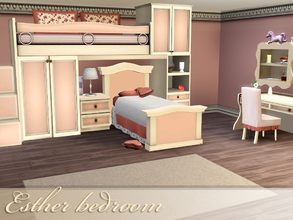 Sims 3 — Esther bedroom by spacesims — Luxury redefined! The Esther bedroom makes for an inviting bedroom in soothing