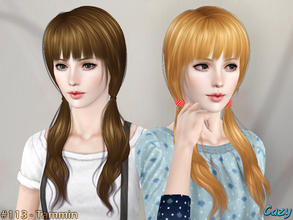 Sims 3 — Tammin Hairstyle - Adult by Cazy — Hairstyle for female, teen through elder All LODs Included