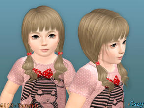 Sims 3 — Tammin Hairstyle - Toddler by Cazy — Hairstyle for female, toddler All LODs Included