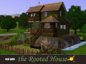 Sims 3 — evi The Rooted House by evi — A lonely magical house rooted on grounds that attract witches, werewolves,