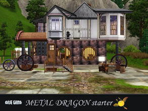 Sims 3 — evi Metal Dragon starter by evi — There is a difficulty pinpointing exactly what this house of mine is like...