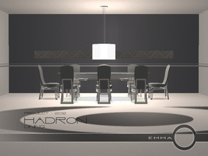 Sims 2 — Project 2012 Hadron Dining by Emma_O — my first dining room set. design influences include contemporary and