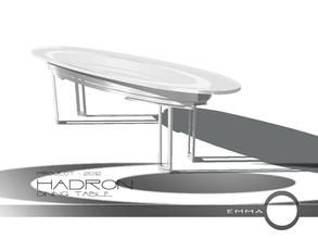 Sims 2 — Project 2012 Hadron Dining - Dining Table by Emma_O — dining table for Project 2012 Hadron.