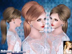 Sims 3 — Skysims-Hair-154 by Skysims — Female hairstyle for toddlers, children, teen (young) adults and elders.