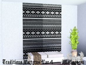 Sims 3 — Native American Pattern 4 by metisqueen2 — This Native American Pattern adds a southwestern style to any home;